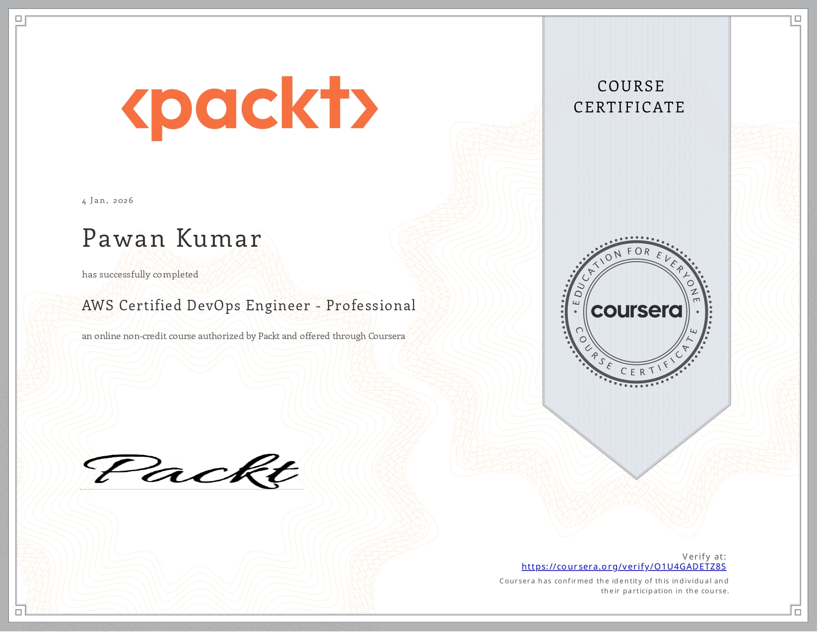 AWS Certificate